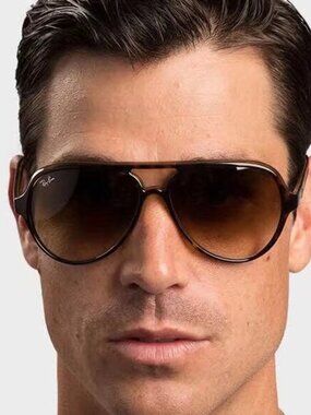 Ray-Ban RB4125 Tortoiseshell Polarized Sunglasses